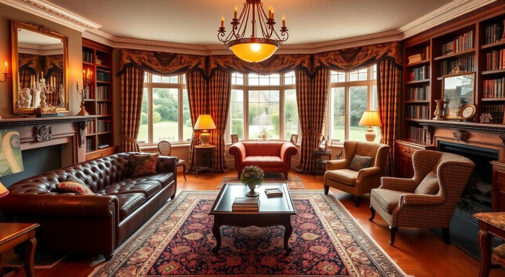 British-inspired living room British-inspired living room