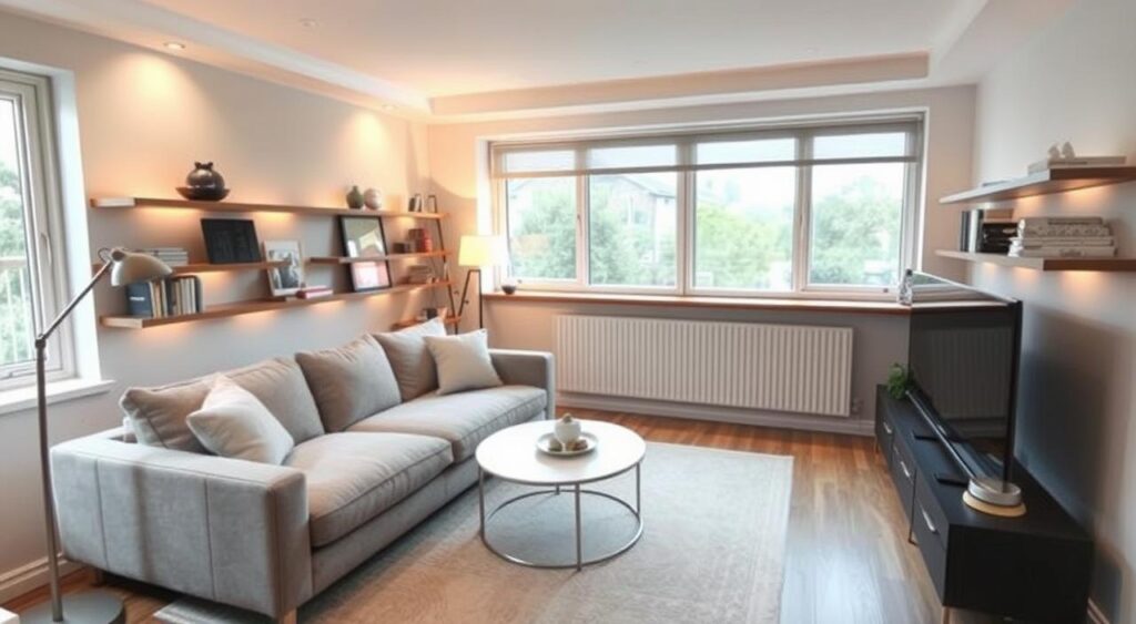 Compact Living Room Space Maximising Compact Living Room Space Maximising