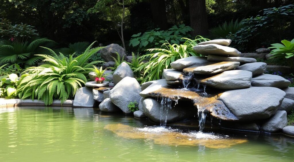 decorative garden rock water feature decorative garden rock water feature