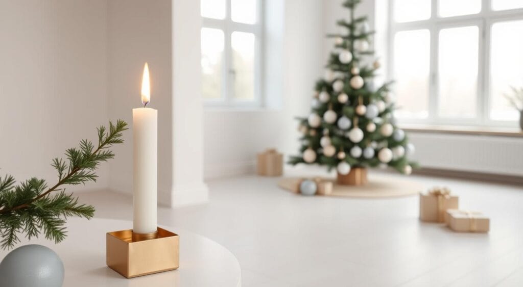 2025 minimalist Christmas colour trends