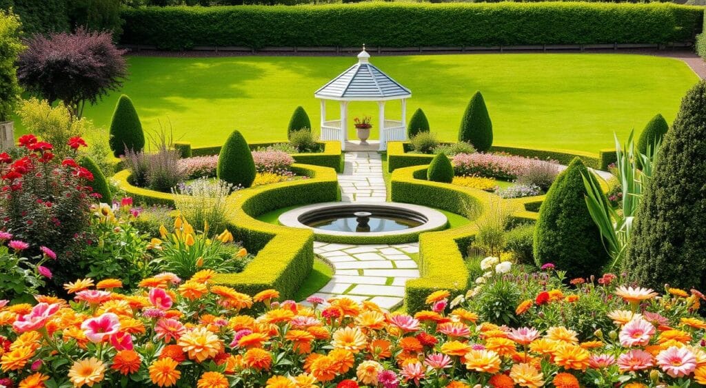 UK garden design layouts