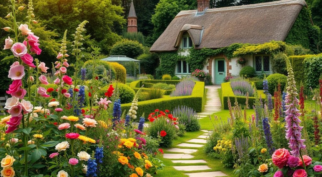 classic cottage garden