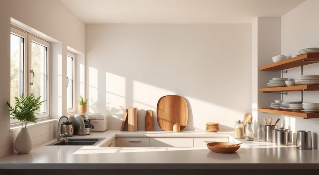 kitchen decluttering