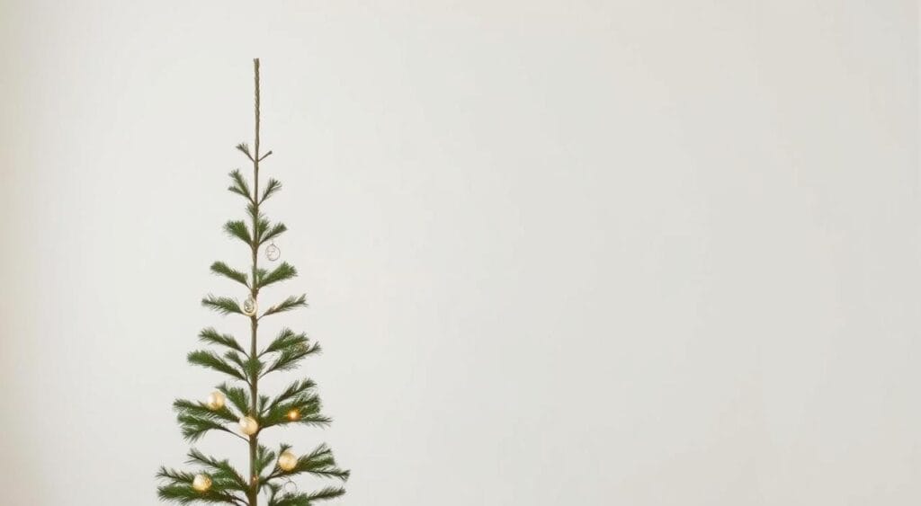 minimalist Christmas tree