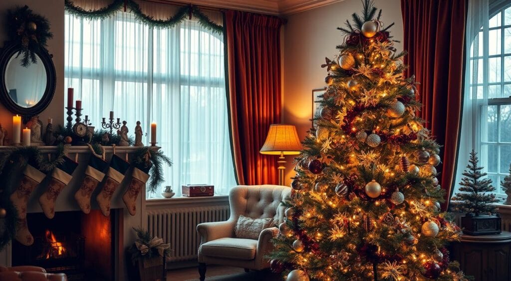 vintage Christmas decorations