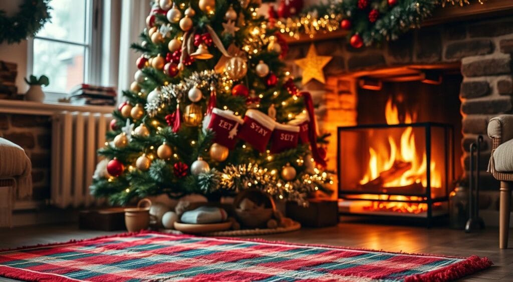 vintage Christmas tree themes