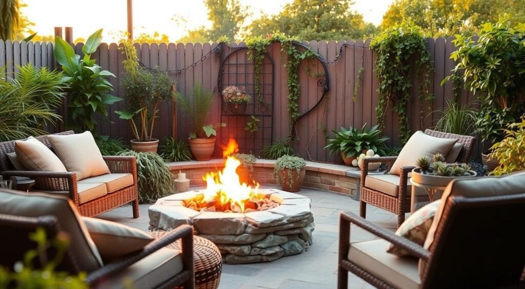 DIY garden fire pit projects