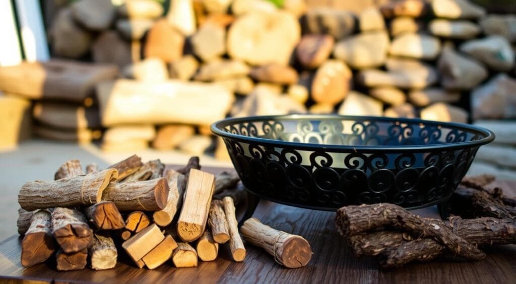 garden fire pit materials