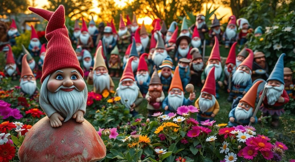 garden gnomes styles