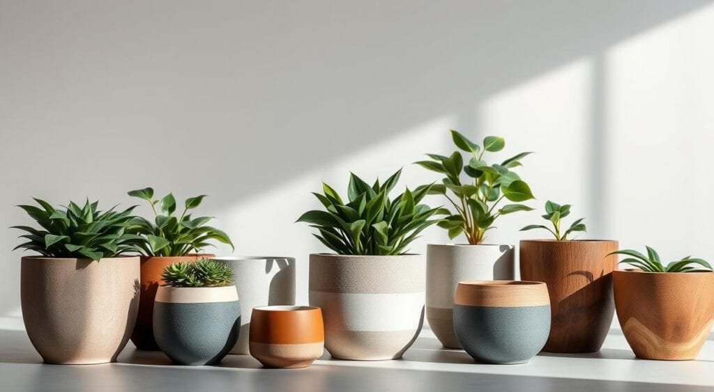 indoor plant pots